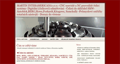 Desktop Screenshot of martininteramericana.cz